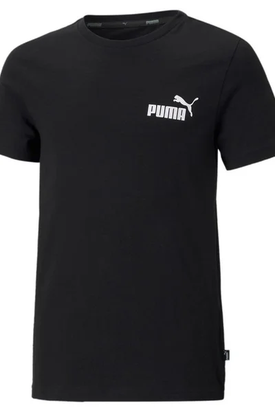 Puma Essentials Logo Tričko M černé