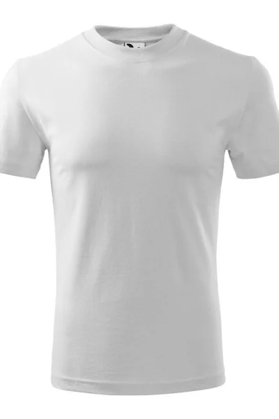 Bílé unisex tričko Adler Heavy