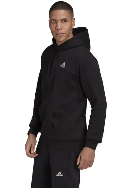 Černá pánská mikina Adidas Stadium Fleece Hoodie