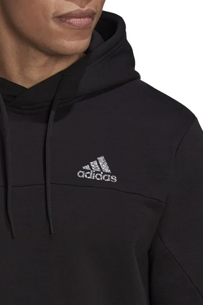 Černá pánská mikina Adidas Stadium Fleece Hoodie