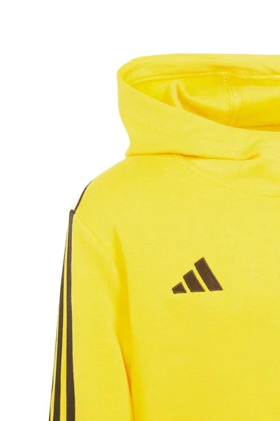 Adidas Dětská Žlutá Mikina Tiro League s Kapsou