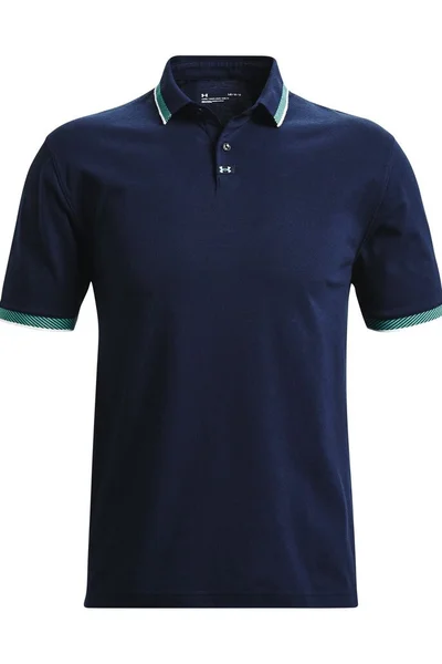 Černé polo tričko s technologií UA Microthread Under Armour