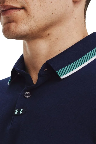 Černé polo tričko s technologií UA Microthread Under Armour