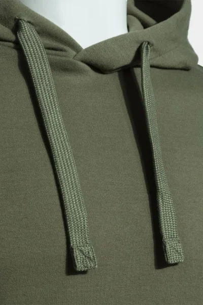 Joma pánská khaki mikina s kapucí Combi Hoodie