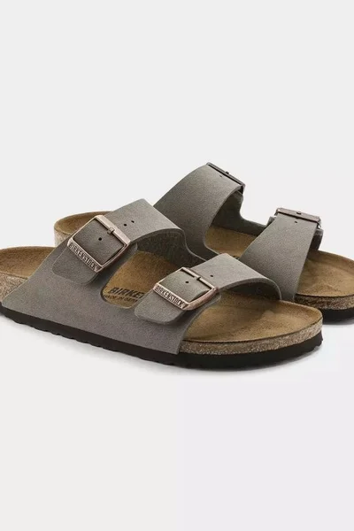 Birkenstock Arizona BS - pohodlné unisex žabky hnědé