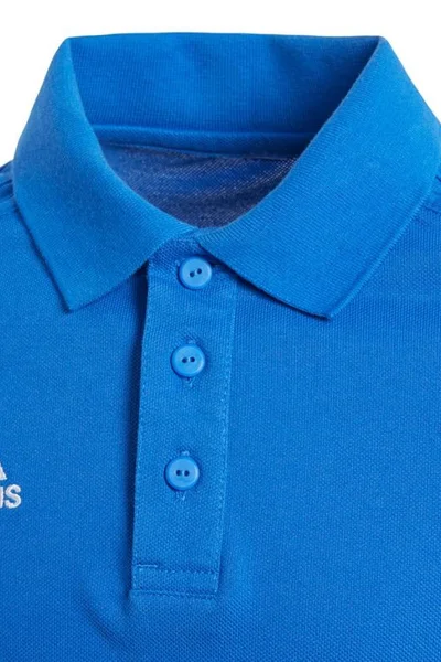 Modré dětské polo tričko Adidas TIRO 17 BQ2693