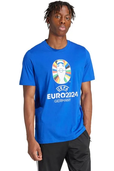 Pánské funkční tričko adidas Euro24 modré