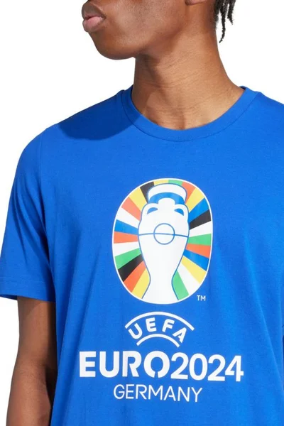 Pánské funkční tričko adidas Euro24 modré