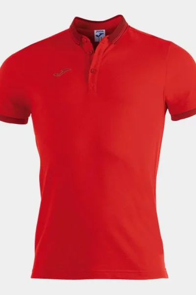 Polokošile Joma Bali Red SS - Krátký rukáv - červená