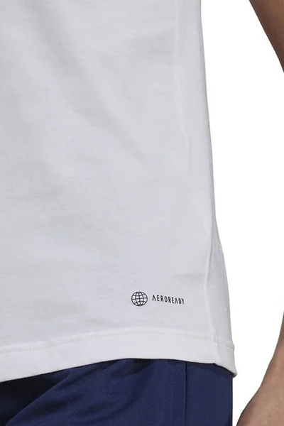 Bílé dámské tričko Adidas Entrada 22 Tee W HC0442