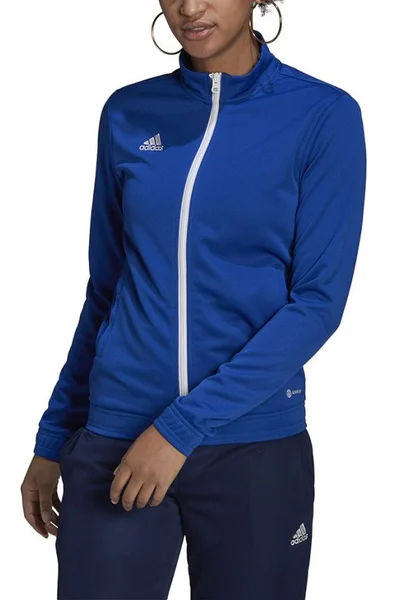 Modrá dámská sportovní mikina Adidas Entrada 22 Track Jacket W HG6293