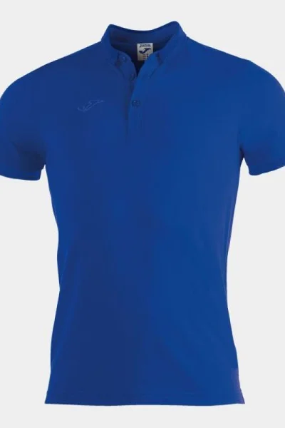 Joma Polokošile Bali S/S Royal - Modrá