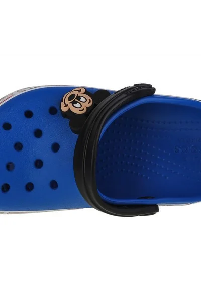 Dětské modré pantofle Crocs