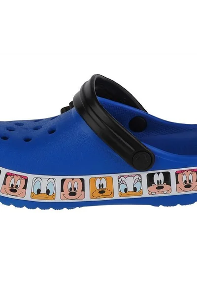 Dětské modré pantofle Crocs