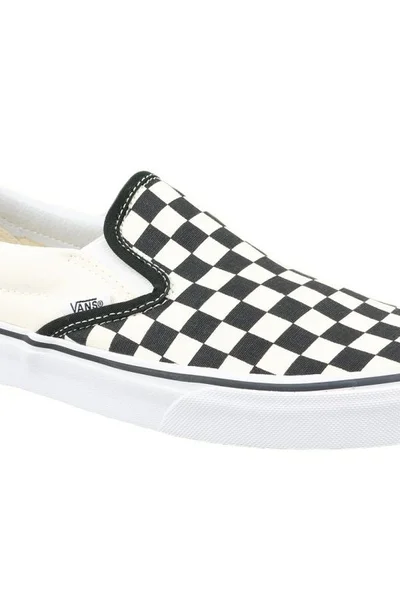 Vans Klasické slip-on béžové a černé pánské tenisky