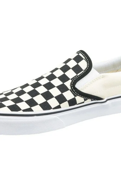 Vans Klasické slip-on béžové a černé pánské tenisky