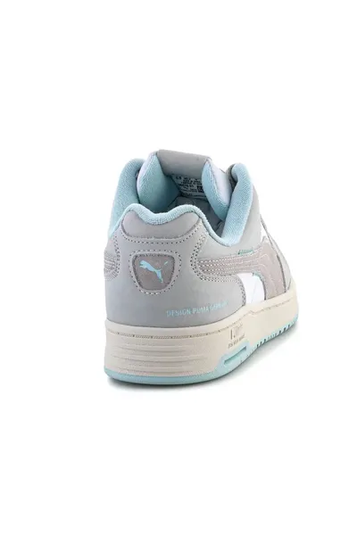 Elegantní šedé tenisky Puma Slipstream Lo Wns se šněrováním