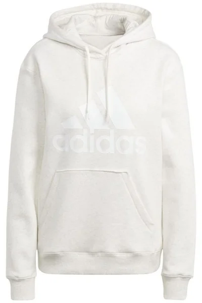 Adidas Dámská Mikina Velké Logo Béžová