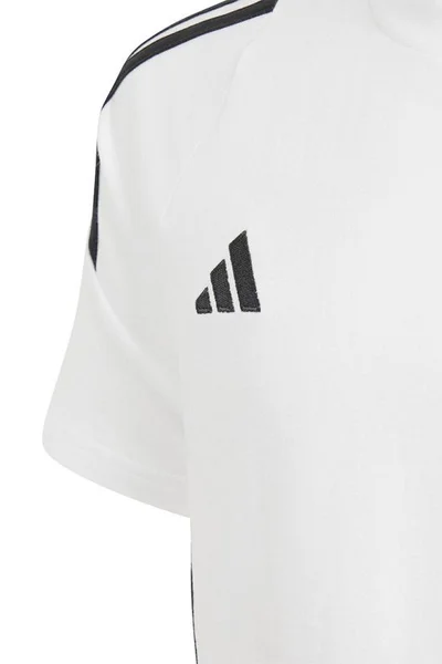 Tričko s krátkým rukávem adidas Tiro Sweat Jr bílá