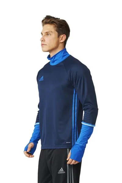 Modrá pánská mikina Adidas Condivo 16 Training Top M S93547