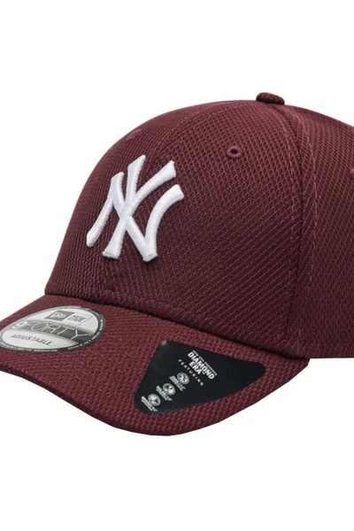 Vínová kšiltovka Yankees New Era 9FORTY Diamond Inny