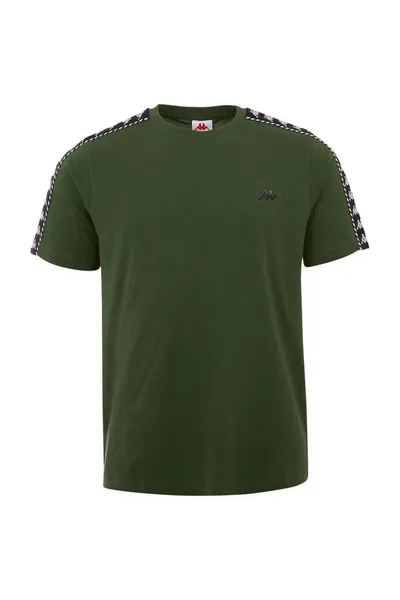 Zelené dětské tričko Kappa Ilyas Jr 309001J 19-6311