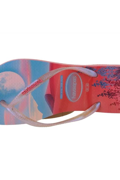 Žabky Havaianas Slim Růžové