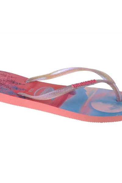 Žabky Havaianas Slim Růžové