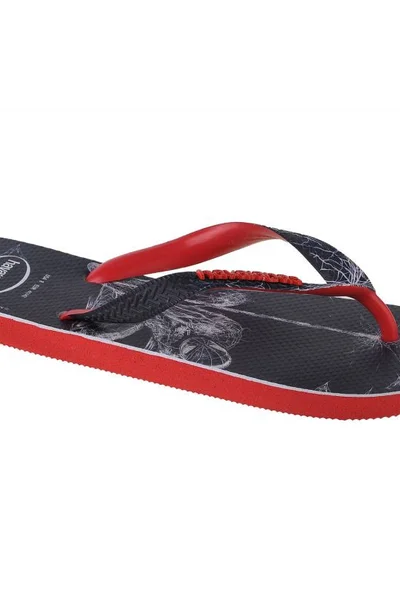 Žabky Havaianas Marvel Premium - černé a červené