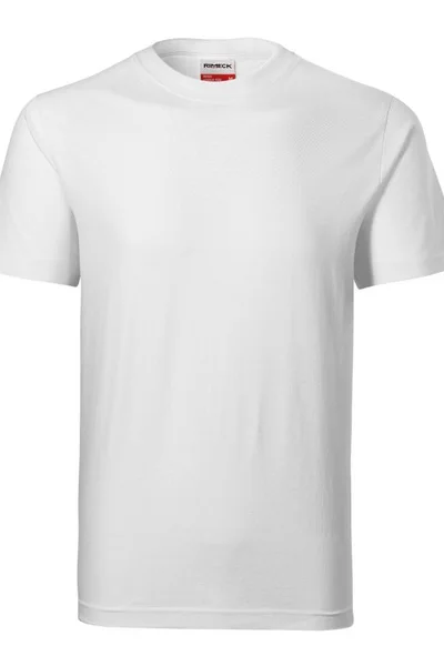Unisex bílé tričko Adler s krátkým rukávem