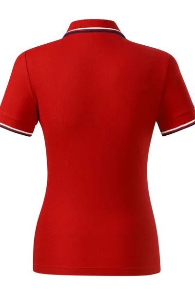 Dámské červené polo tričko Focus Malfini