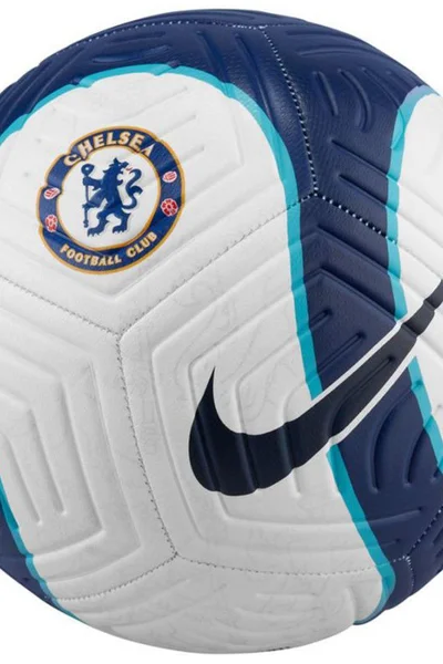 Fotbalový Míč Nike Chelsea FC Strike - bílý - syntetický