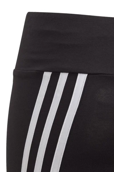 Černé dívčí legíny Adidas G 3S Tight Jr GE0945