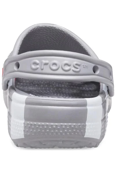 Crocs Classic Coca-Cola Light X Clog - Šedostříbrné Žabky