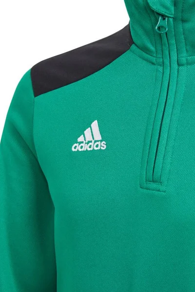 Dětská zelená tréninková mikina Adidas Regista 18 DJ1842