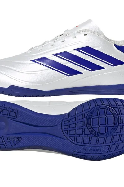 Adidas Copa Pure Club IN M - pánské halové kopačky bílá/modrá