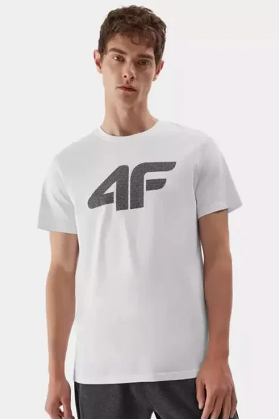 Sportovní pánské tričko 4F - Klasický střih - univerzální barvy