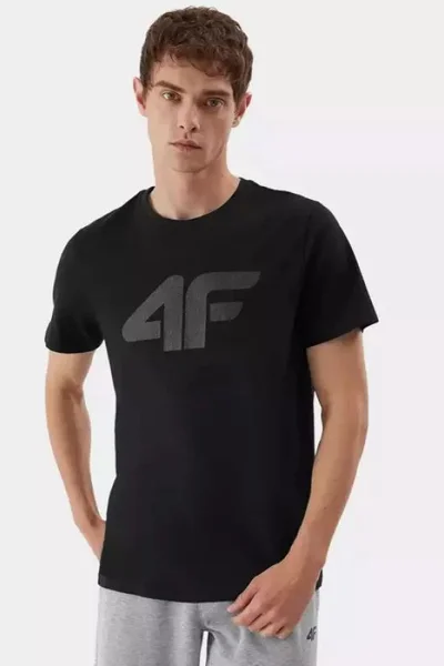 Pánské Sportovní Tričko 4F s Kulatým Výstřihem