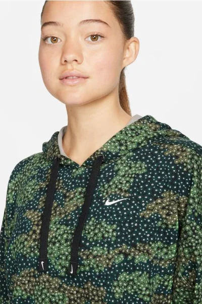 Zelená dámská mikina Nike Sportswear Pro Dri-Fit Get Fit W DM6965 328