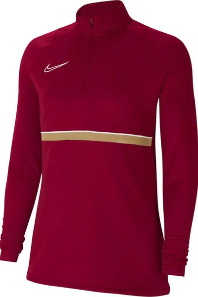 Kaštanová dámská mikina Nike Dri-Fit Academy W CV2653-677