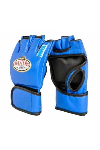 Kožené boxerské rukavice s otevřeným palcem - Masters