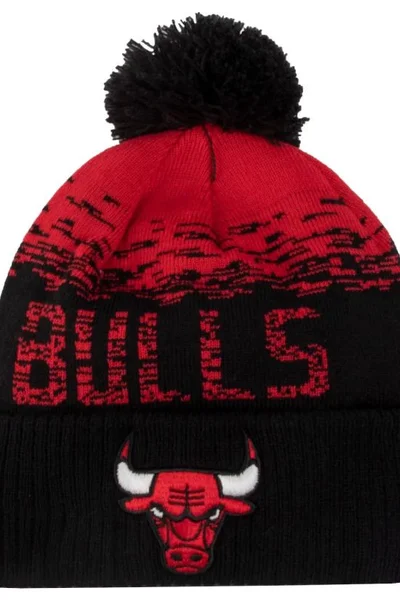 New Era zimní čepice Chicago Bulls s bambulí