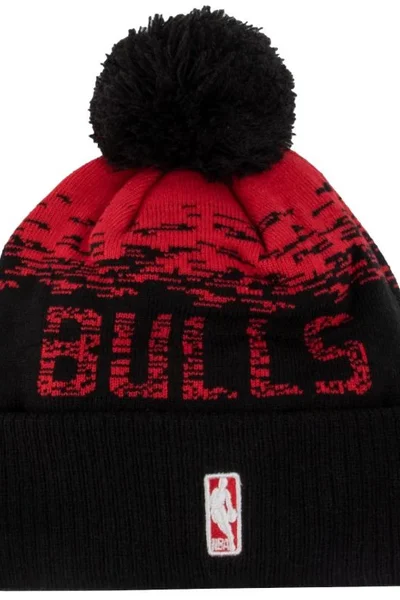 New Era zimní čepice Chicago Bulls s bambulí