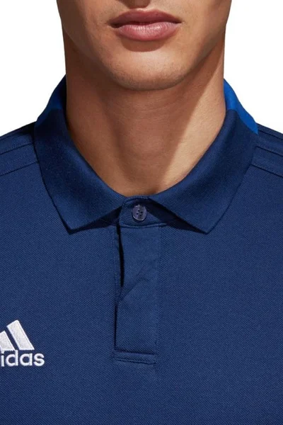 Modré pánské polo tričko adidas Condivo M 18 CV8270