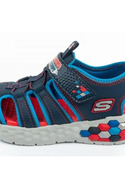 Sandály Skechers pro děti na suchý zip - pratelné v pračce