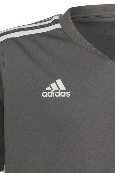 Adidas Dětské Fotbalové Tričko Condivo Šedé