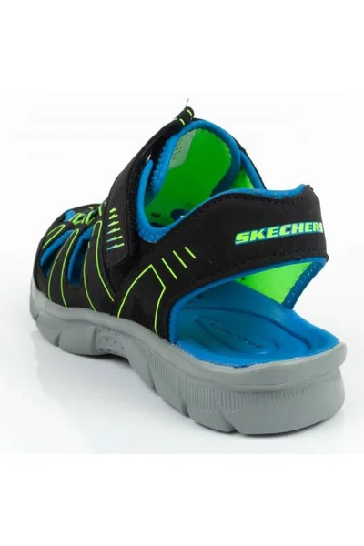 Sandály pro děti Skechers s odpruženou stélkou a suchým zipem