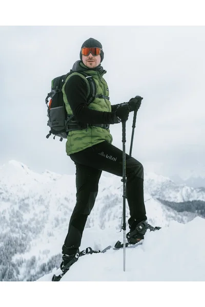 Pánské outdoorové kalhoty Kilpi NUUK černé