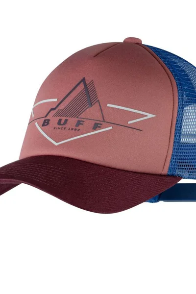 Kšiltovka Buff Trucker růžovo-modrá s ventilací