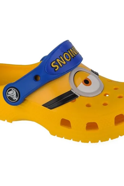 Crocs Dětské Žluté Pantofle Minions Fun Lab Classic